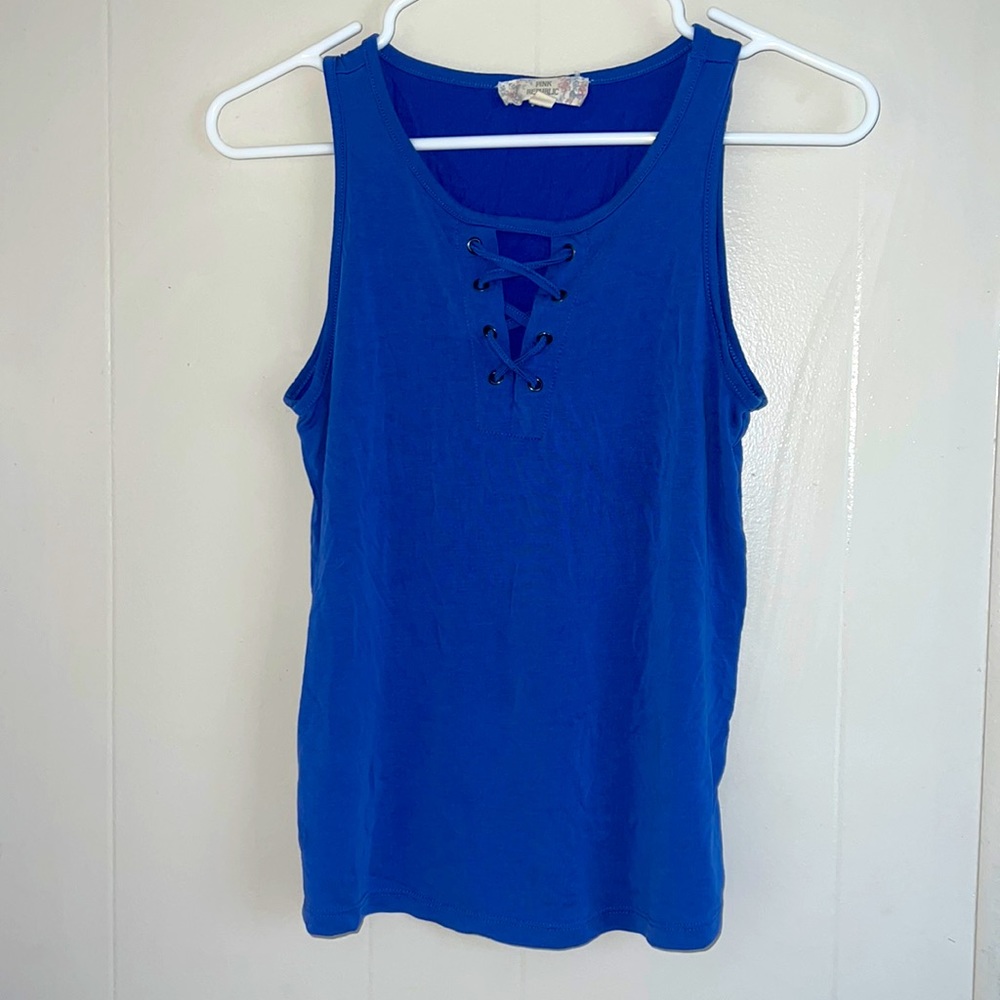 Blue Tank Top